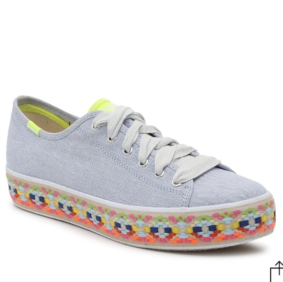 👣KEDS Triple Kick Platform Sneaker - Picture 1 of 16